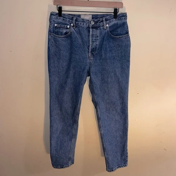 Everlane Women's High Rise Jeans - Blue - Picture 1 of 5